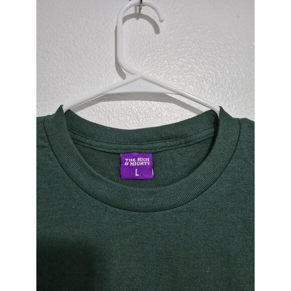 The High & Mighty Fried Guys Green T-Shirt In Green Size Large - Picture 11 of 12
